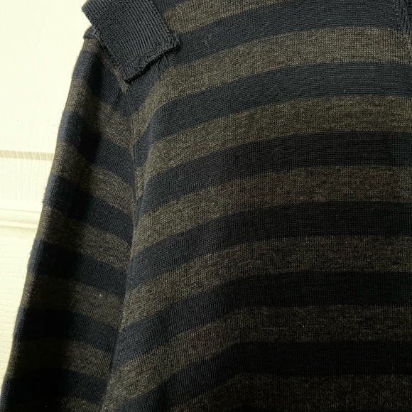 Burberry London Striped Cardigan size Large - Picture 4 of 7